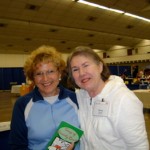 Ginny Greene and customer Wanda Stayton at Book and Author Festival, 2009
